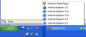 Multiples versiones de Internet Explorer