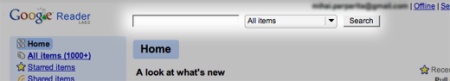buscador de google reader
