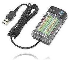 cargador de baterias USB