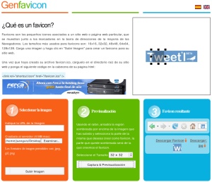 GenFavIcon, una nueva herramienta para crear favicons online