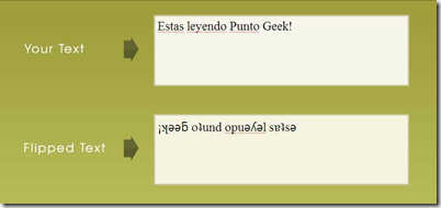 flip text punto geek flip text punto geek