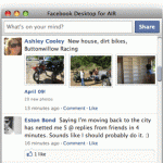 Cliente oficial de Facebook para el escritorio basado en AIR