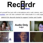 Graba un mensaje de audio o video y compártelo con Recordr