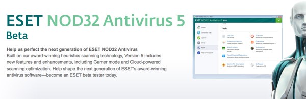 ESET NOD32 Antivirus 5 Beta