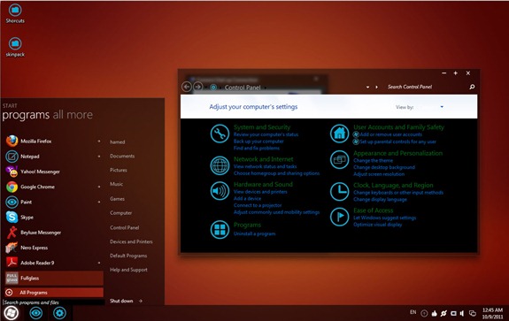 Windows Mango Tema de Windows Phone 7 Mango para Windows 7